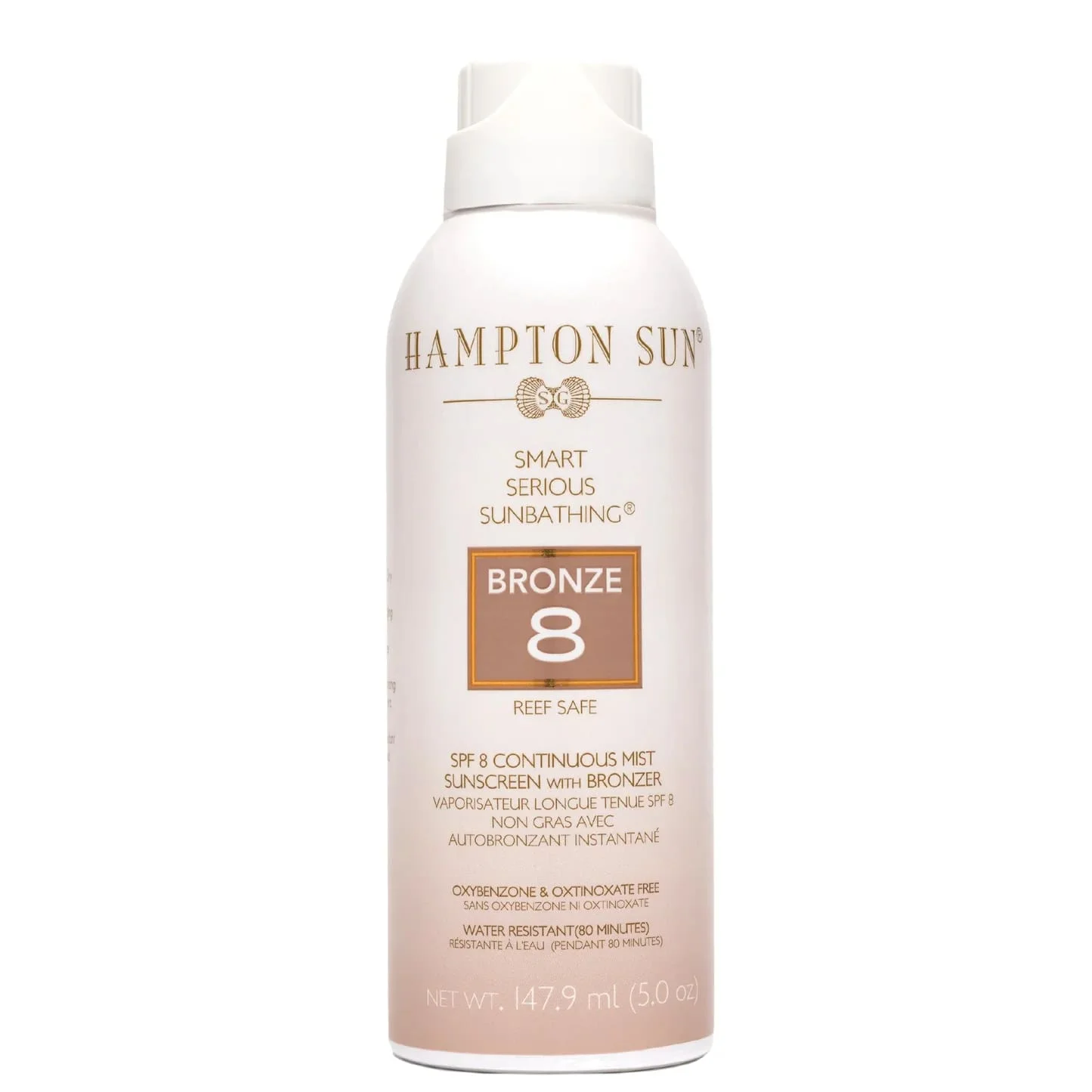SPF 8 BRONZE CONTINUOUS MIST