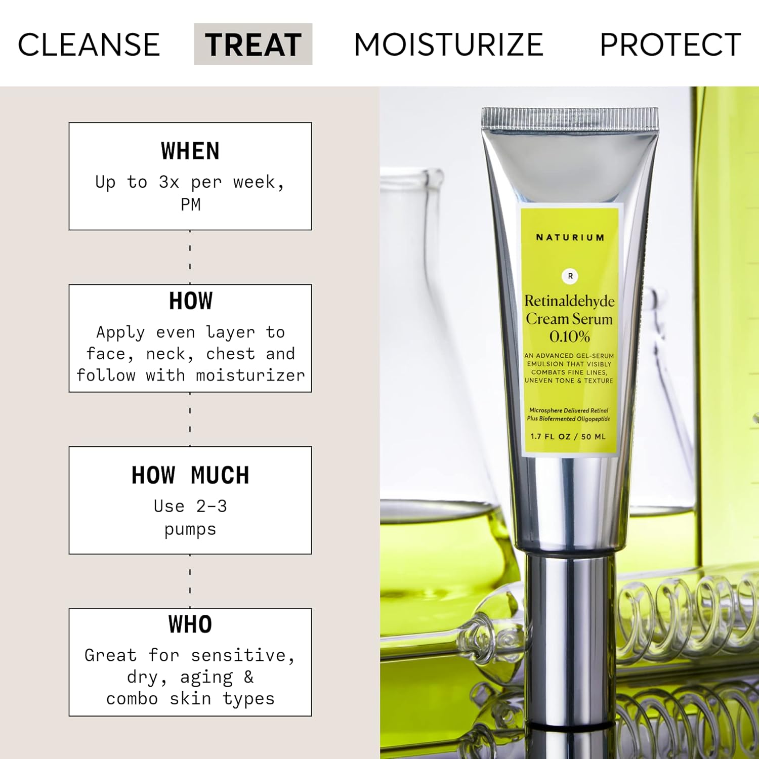 RETINALDEHYDE CREAM SERUM 0.10%