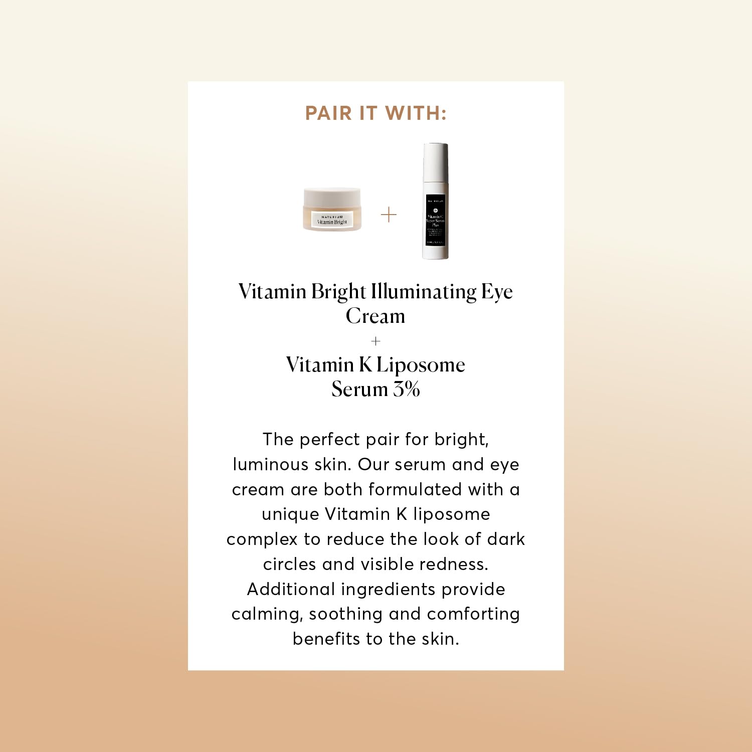 VITAMIN BRIGHT ILLUMINATING EYE CREAM