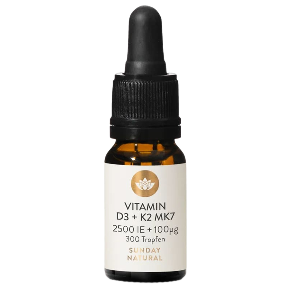 VITAMIN D3/K2 MK7 2.500 IE 300 DROPS