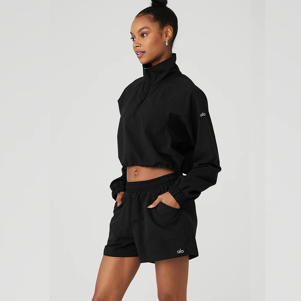 CROPPED 1/4 ZIP ALUMNI PULLOVER