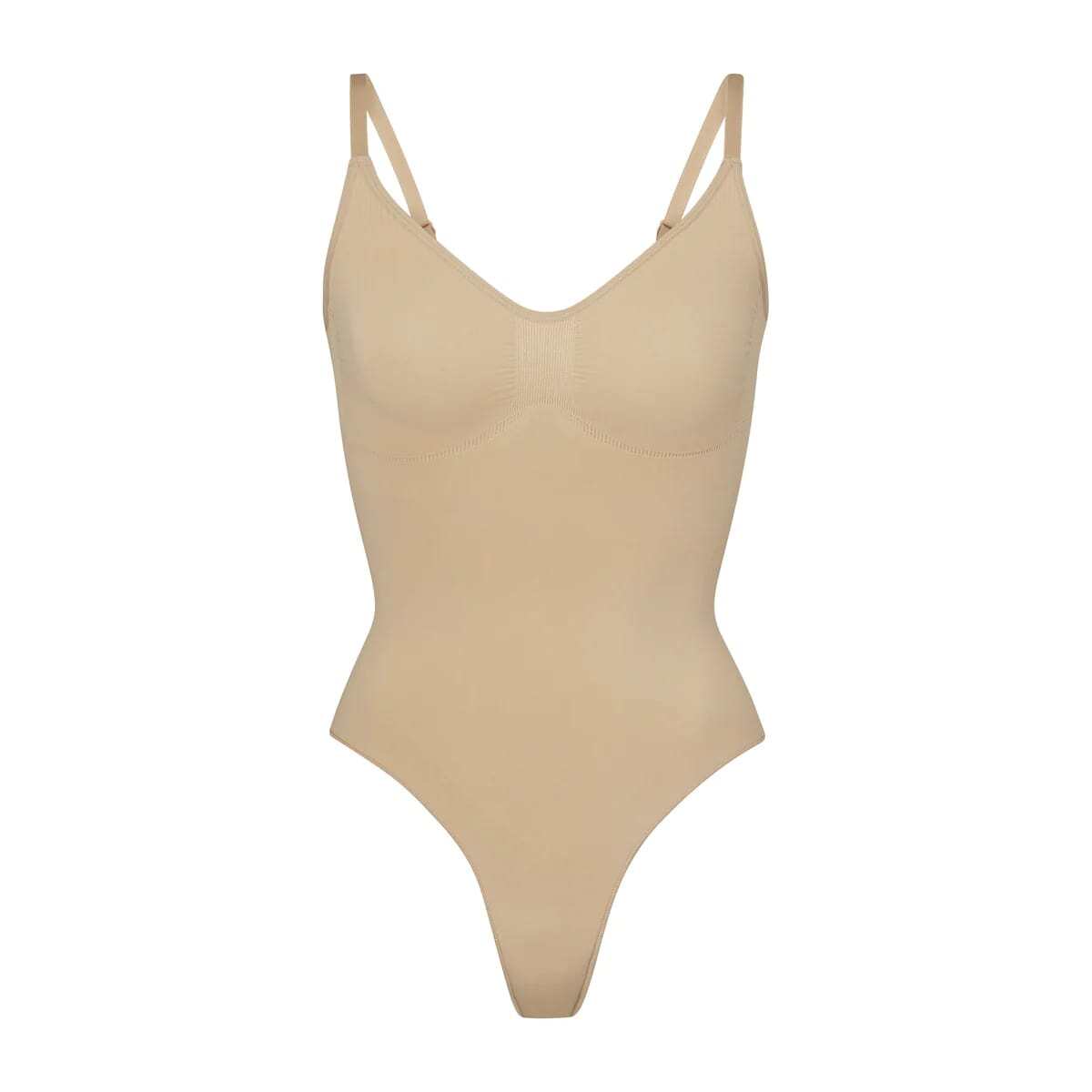 SEAMLESS SCULPT THONG BODYSUIT
