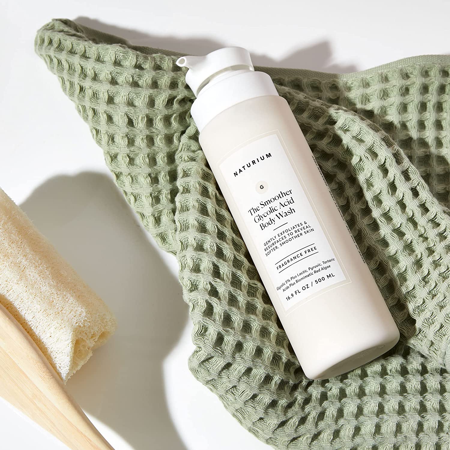 THE SMOOTHER GLYCOLIC ACID EXFOLIATING BODY WASH