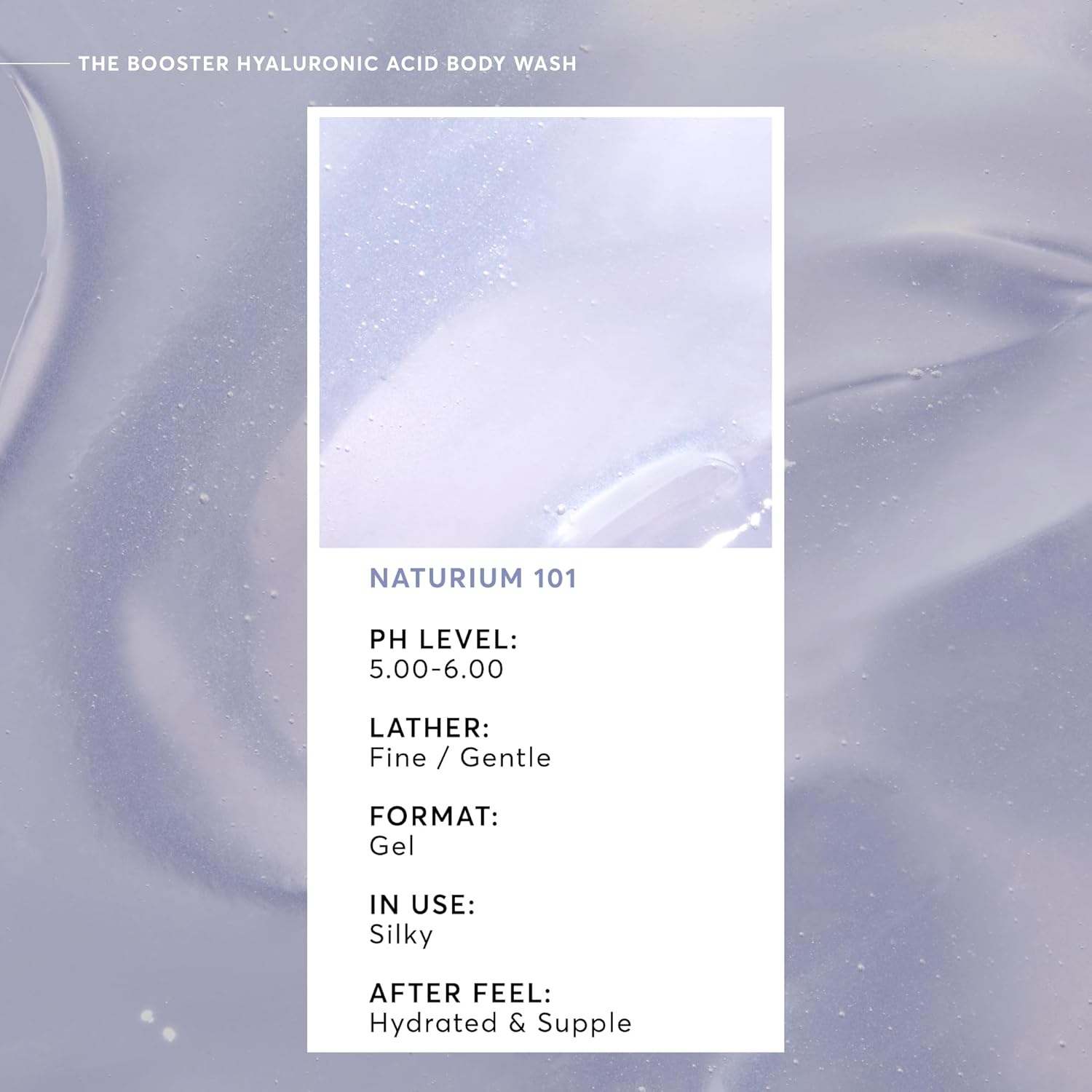 THE BOOSTER HYALURONIC ACID BODY WASH