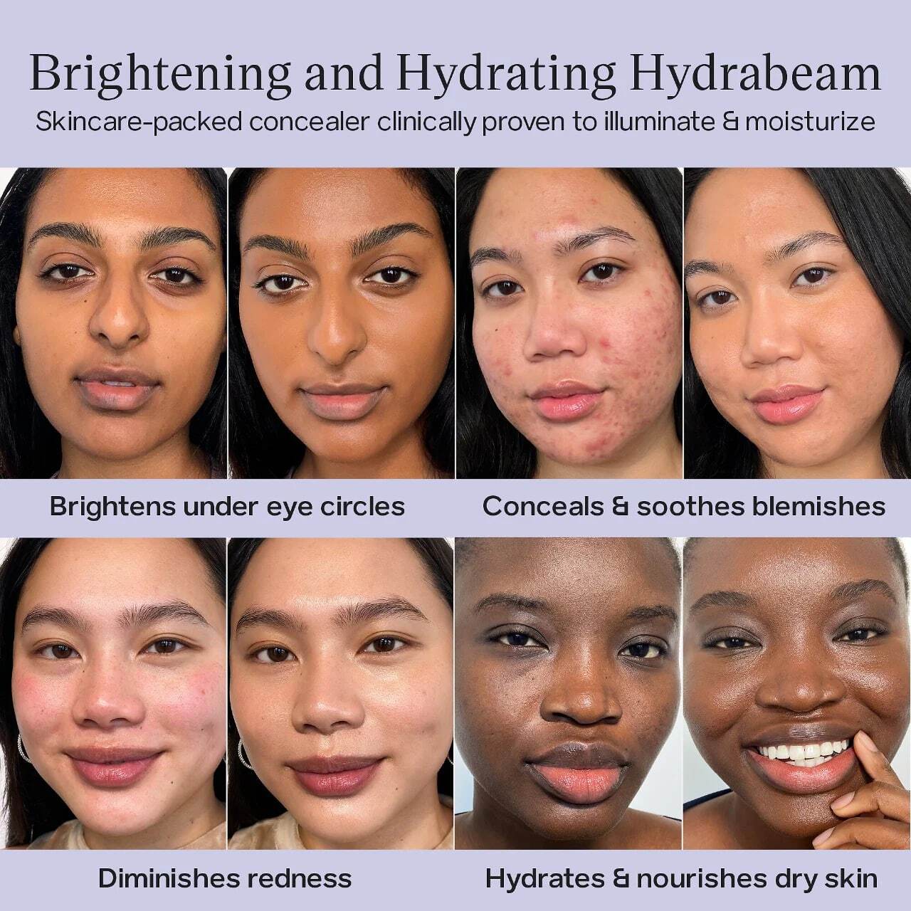 HYDRABEAM HYDRATING + CONCEALING UNDER EYE BRIGHTENER