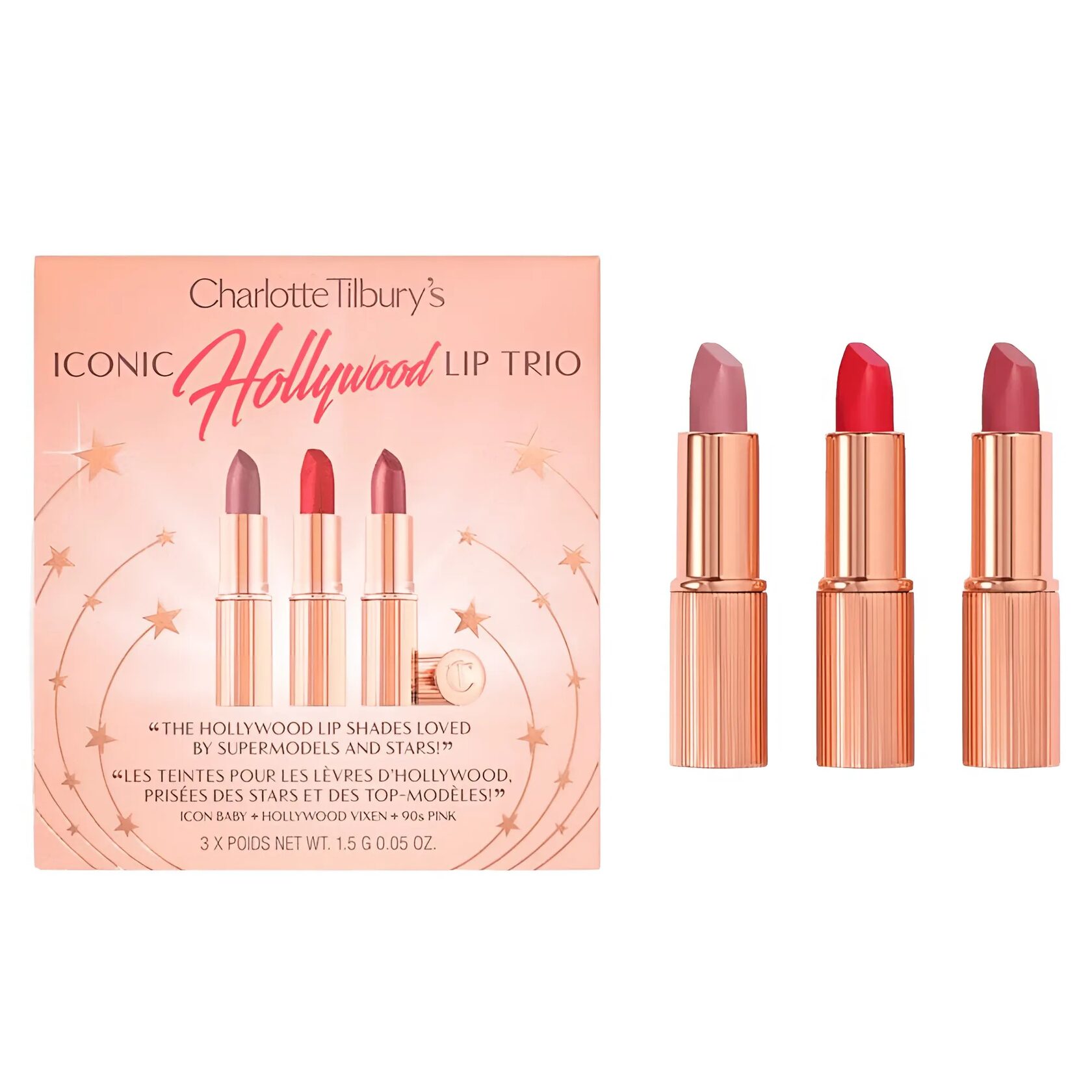 CHARLOTTE'S ICONIC HOLLYWOOD LIP TRIO