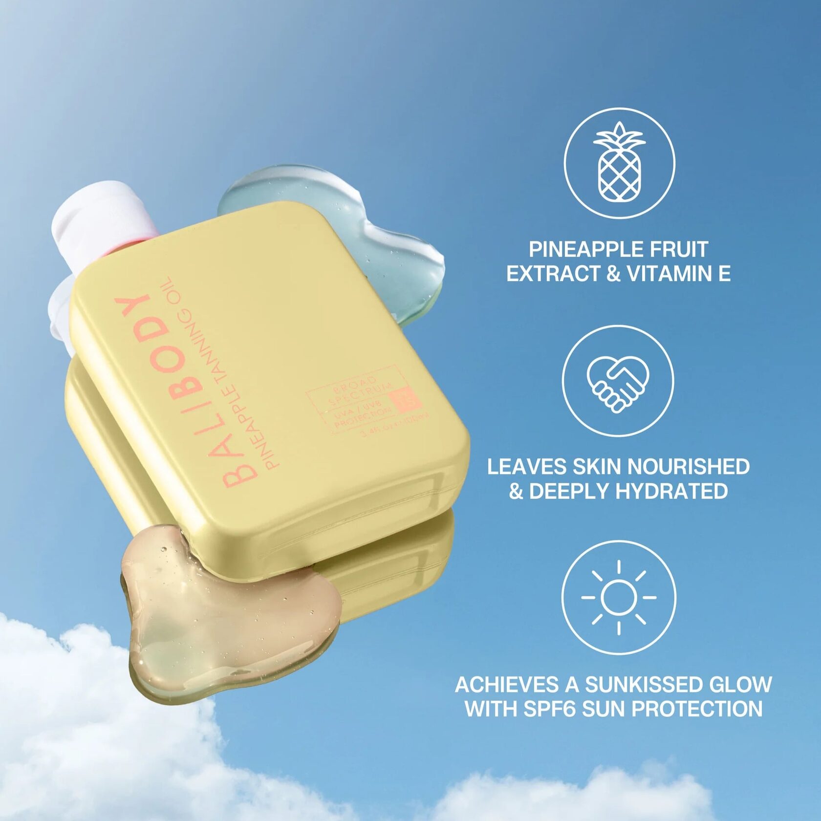 PINEAPPLE TANNING OIL SPF 6