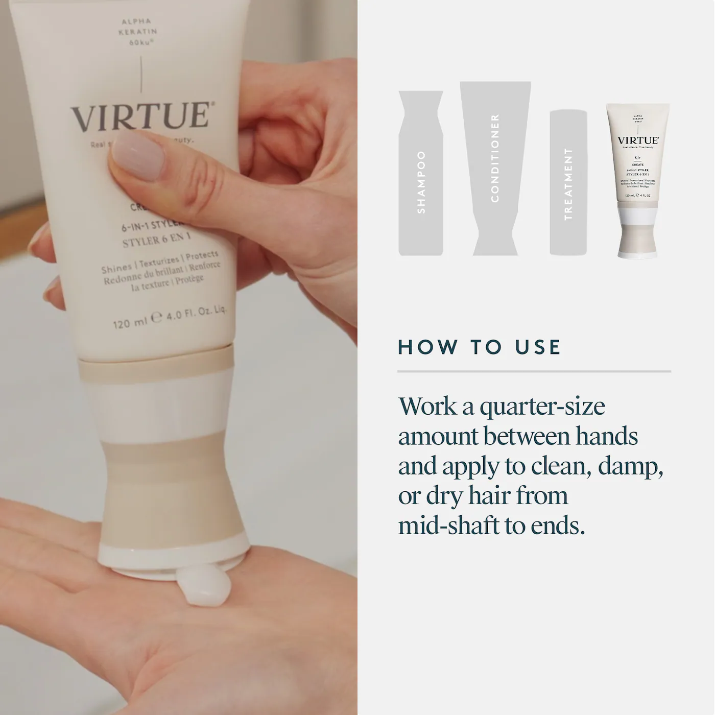 6-IN-1 VITAMIN E HAIR SMOOTHING STYLER