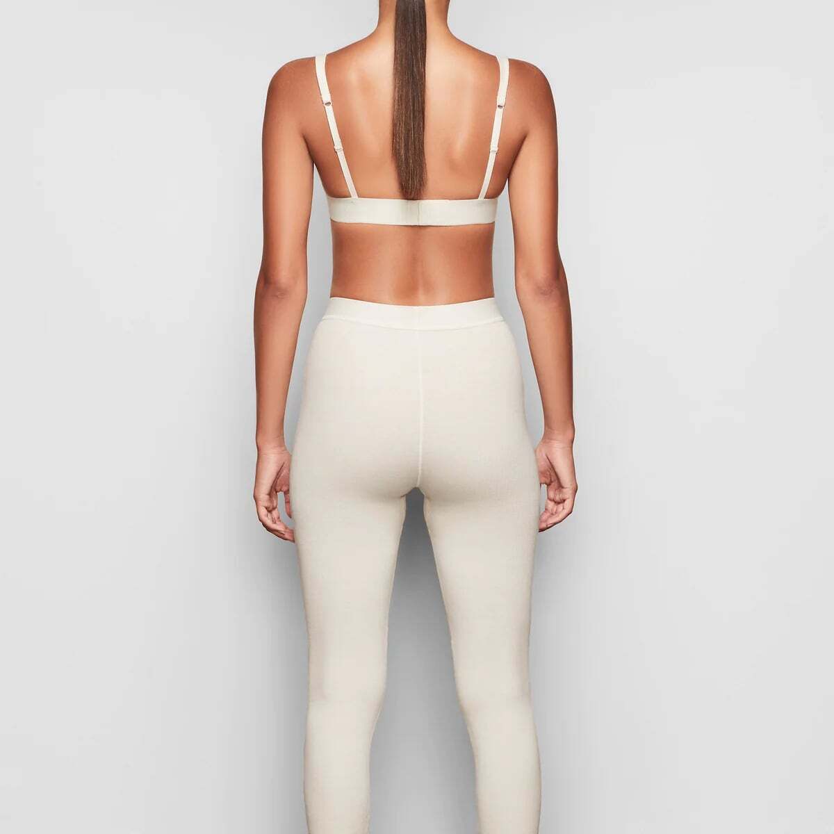 COTTON RIB LEGGING