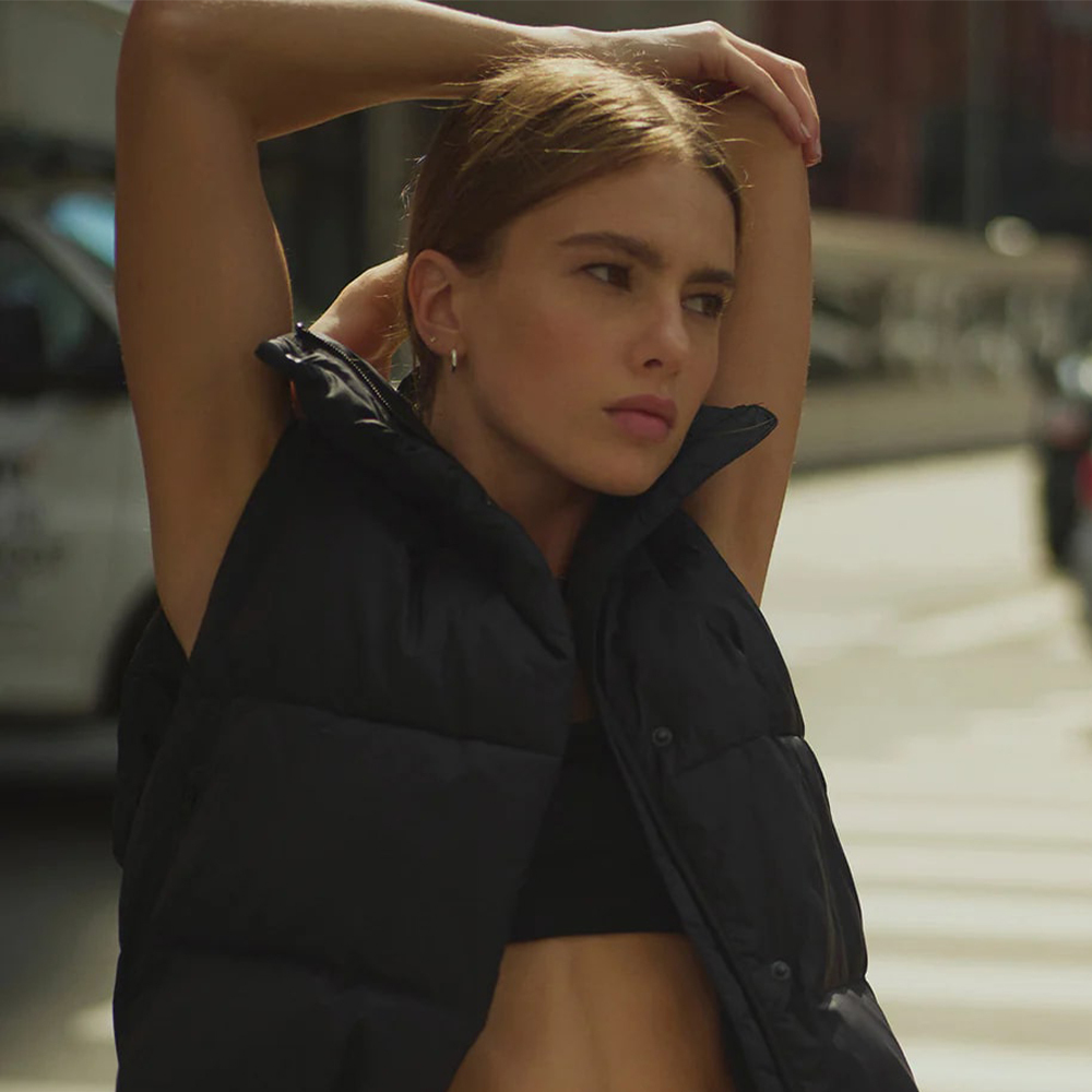 GOLD RUSH PUFFER VEST