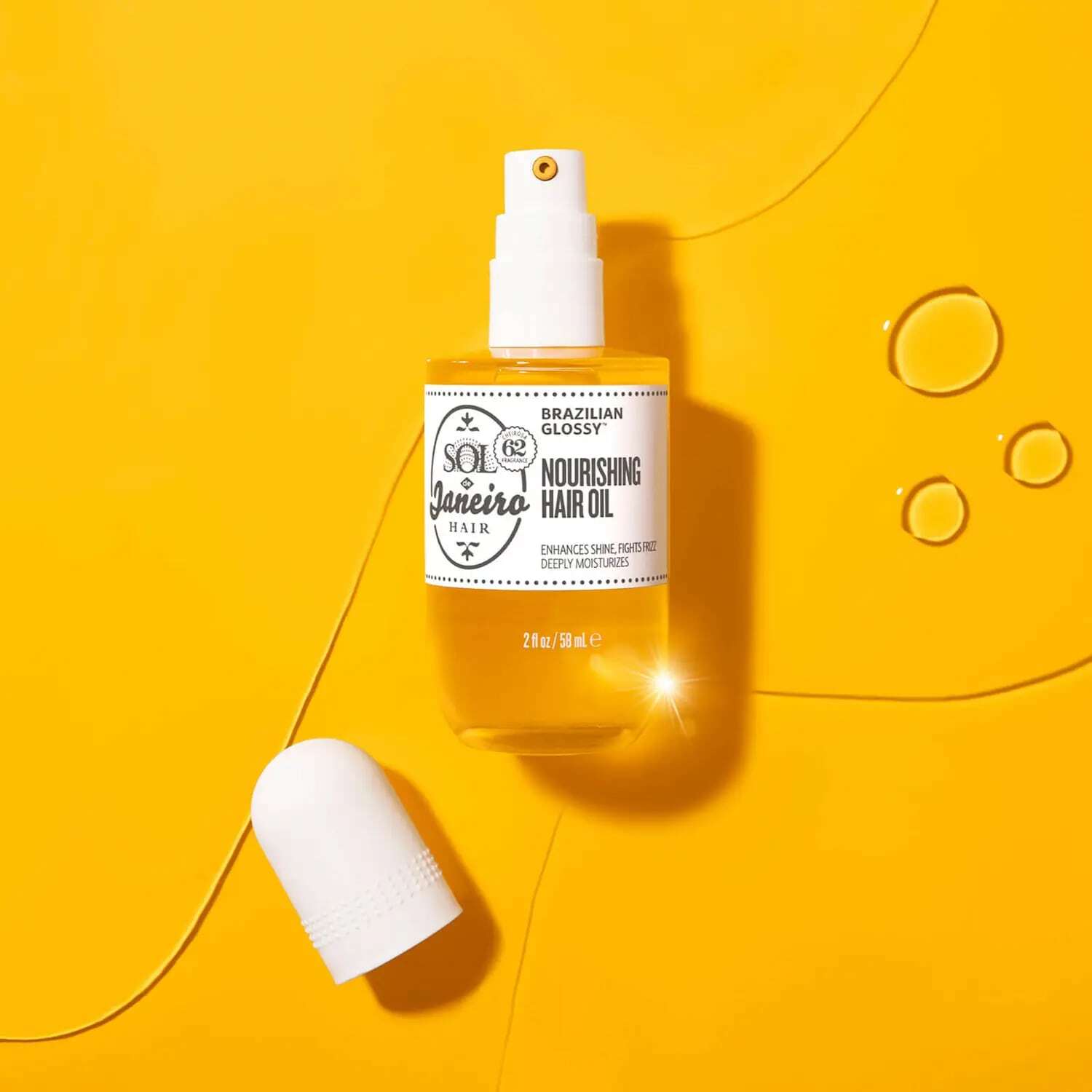 BRAZILIAN GLOSSY NOURISHING HAIR OIL