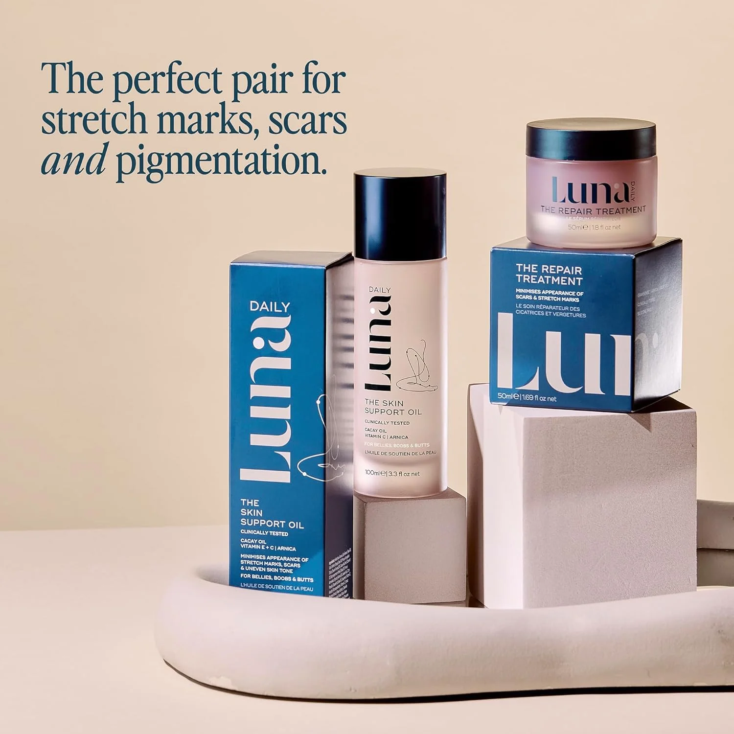 THE SKIN SUPPORT OIL FOR STRETCH MARKS