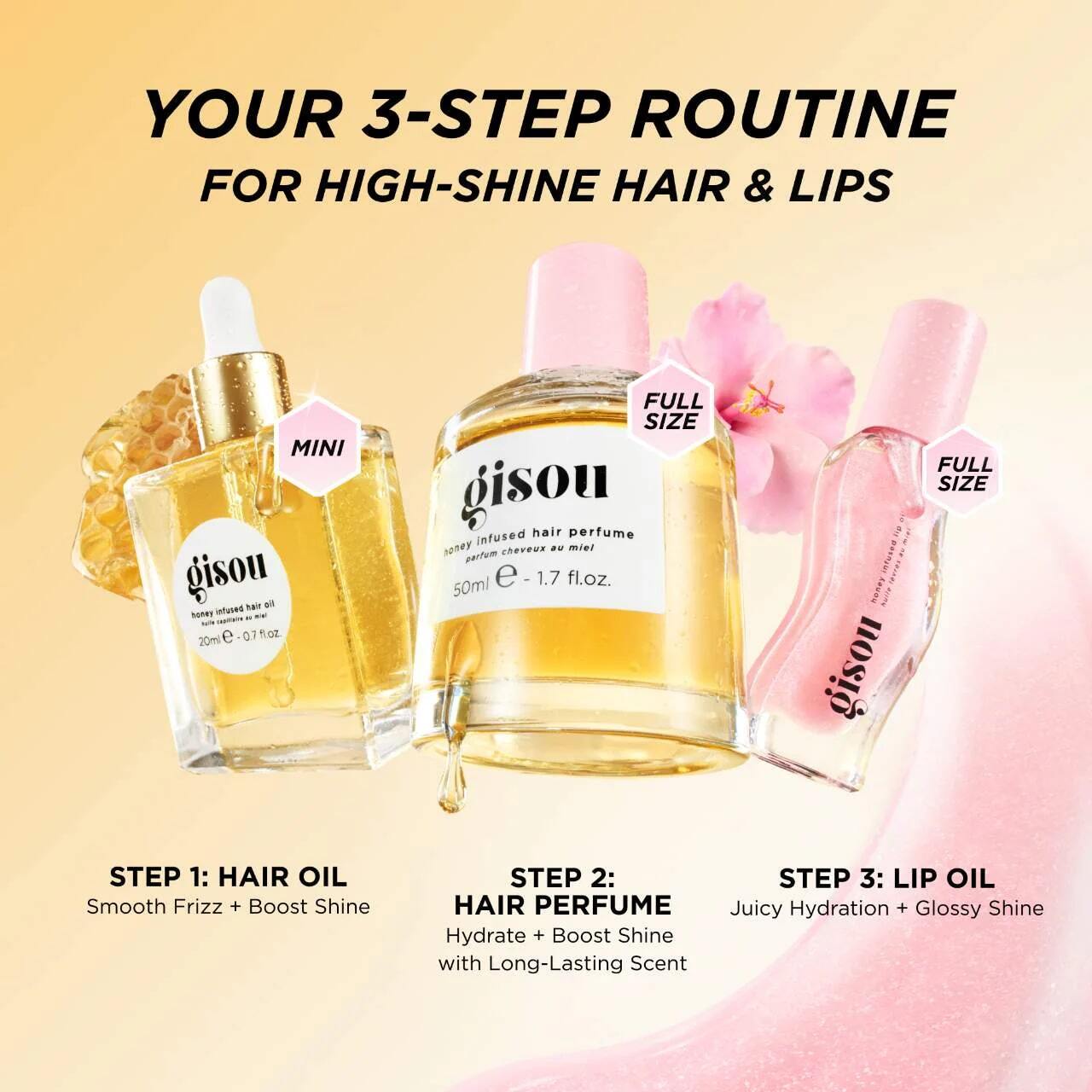 HONEY GLOSS HYDRATION TRIO GIFT SET