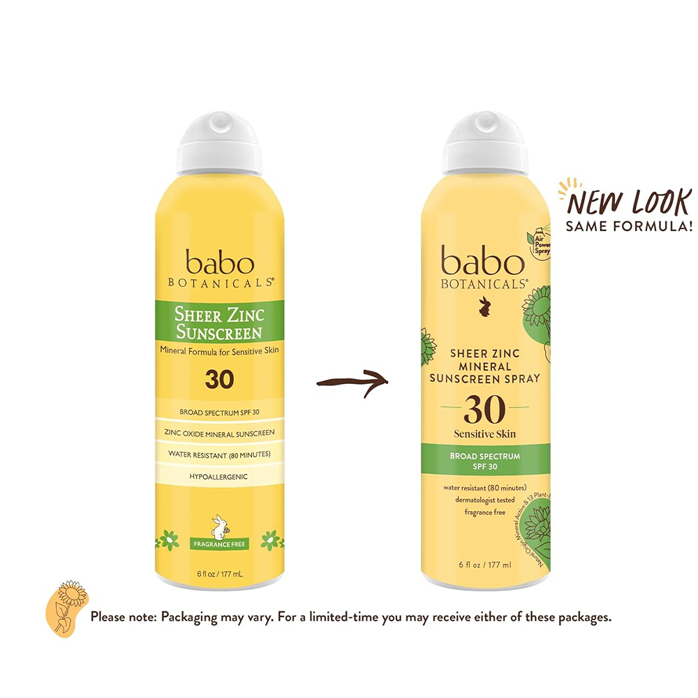 SHEER ZINC MINERAL SUNSCREEN SPRAY SPF 30