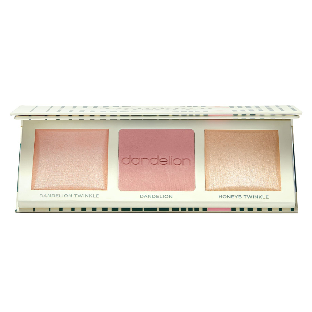 TWINKLE N JINGLE DANDELION BLUSHER AND HIGHLIGHTER PALETTE
