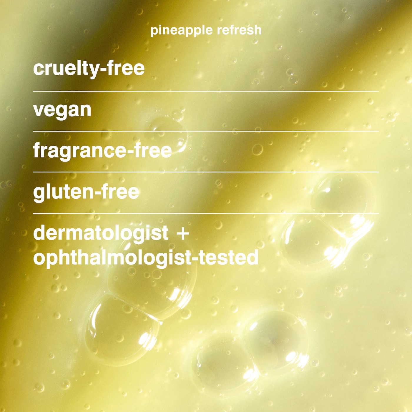 PINEAPPLE REFRESH CLEANSER