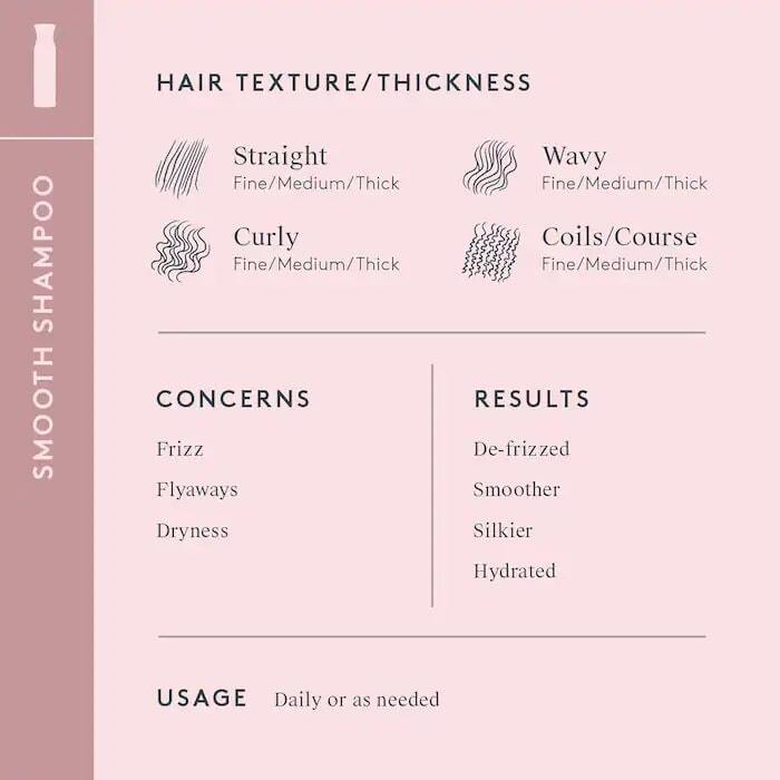 SMOOTH SHAMPOO FOR COARSE &amp; TEXTURED HAIR