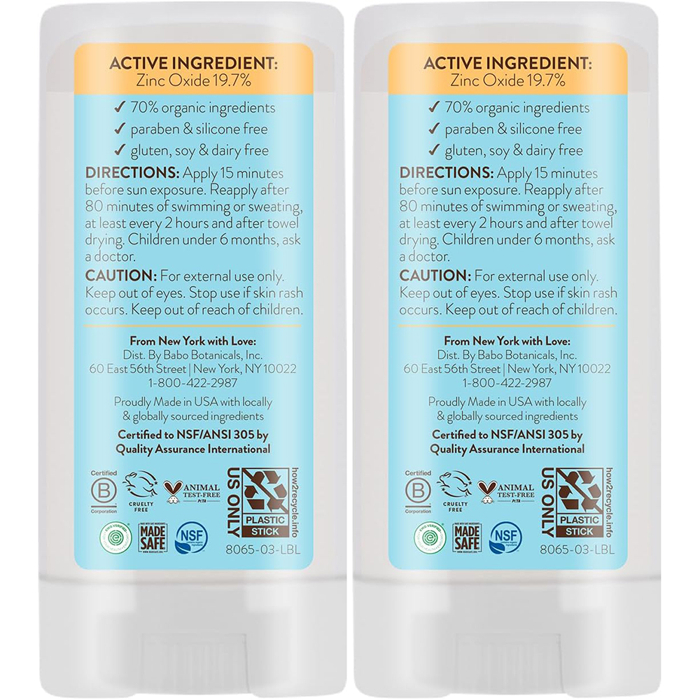 SENSITIVE BABY MINERAL SUNSCREEN STICK SPF 50