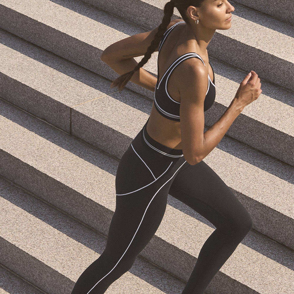 AIRBRUSH HIGH-WAIST HEART THROB LEGGING