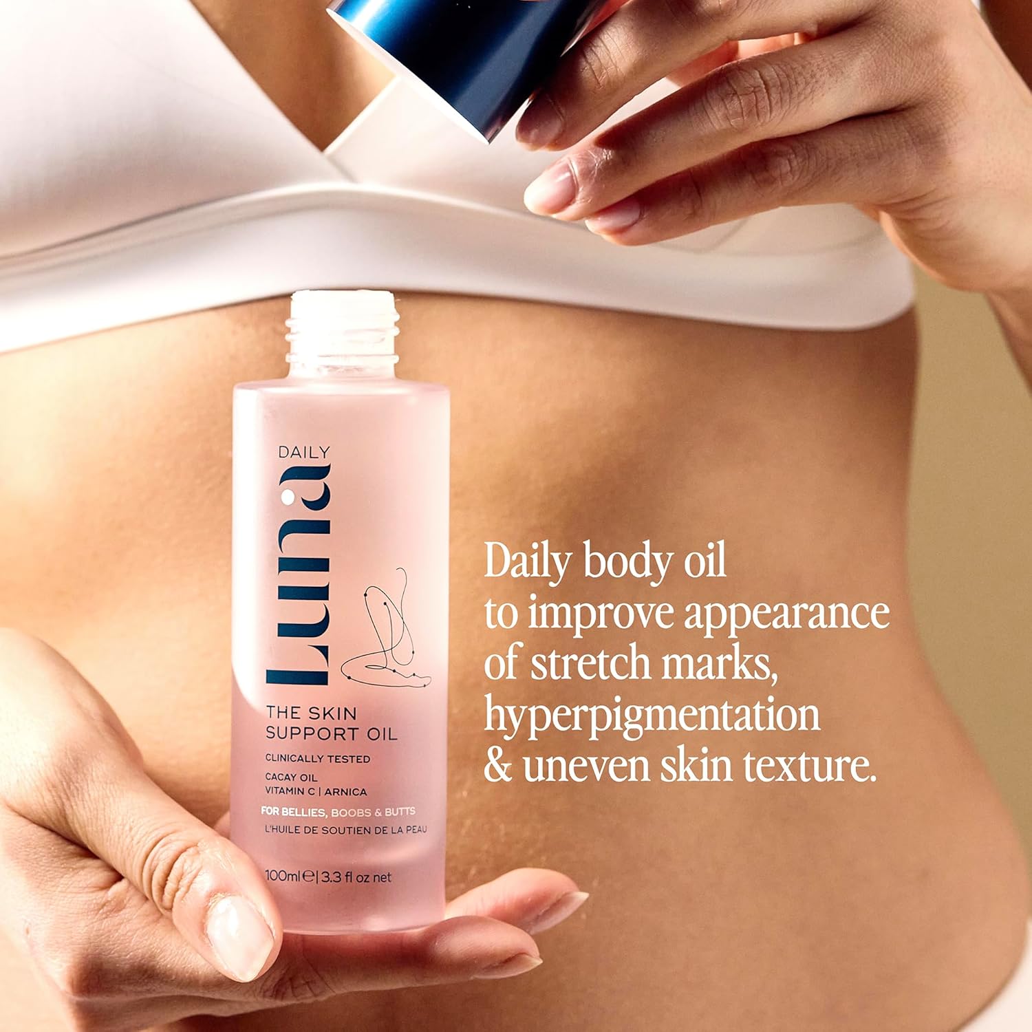 THE SKIN SUPPORT OIL FOR STRETCH MARKS