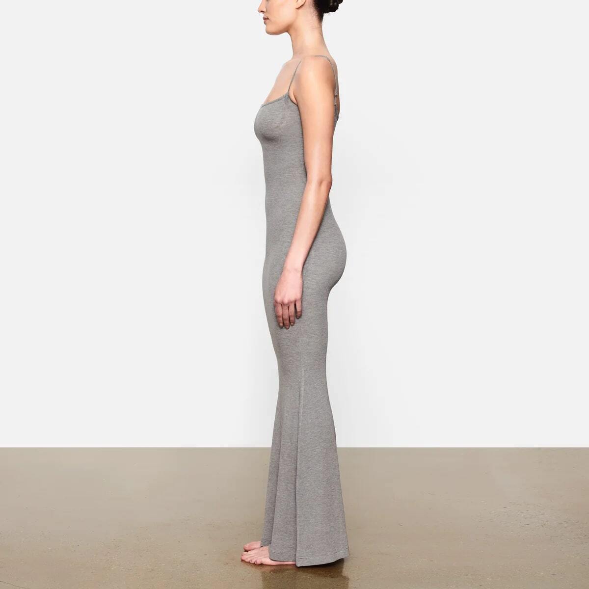 SOFT LOUNGE LONG SLIP DRESS