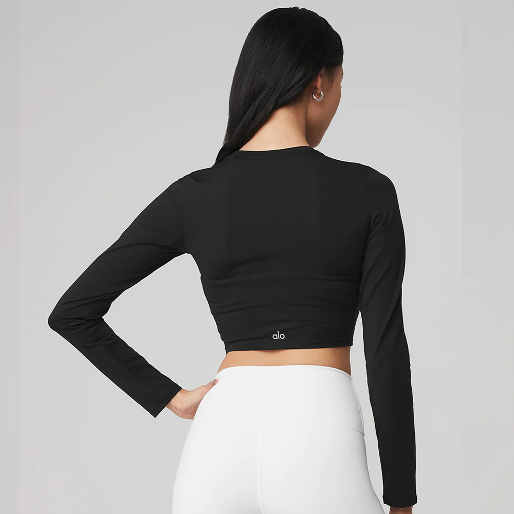 ALOSOFT CROP FINESSE LONG SLEEVE