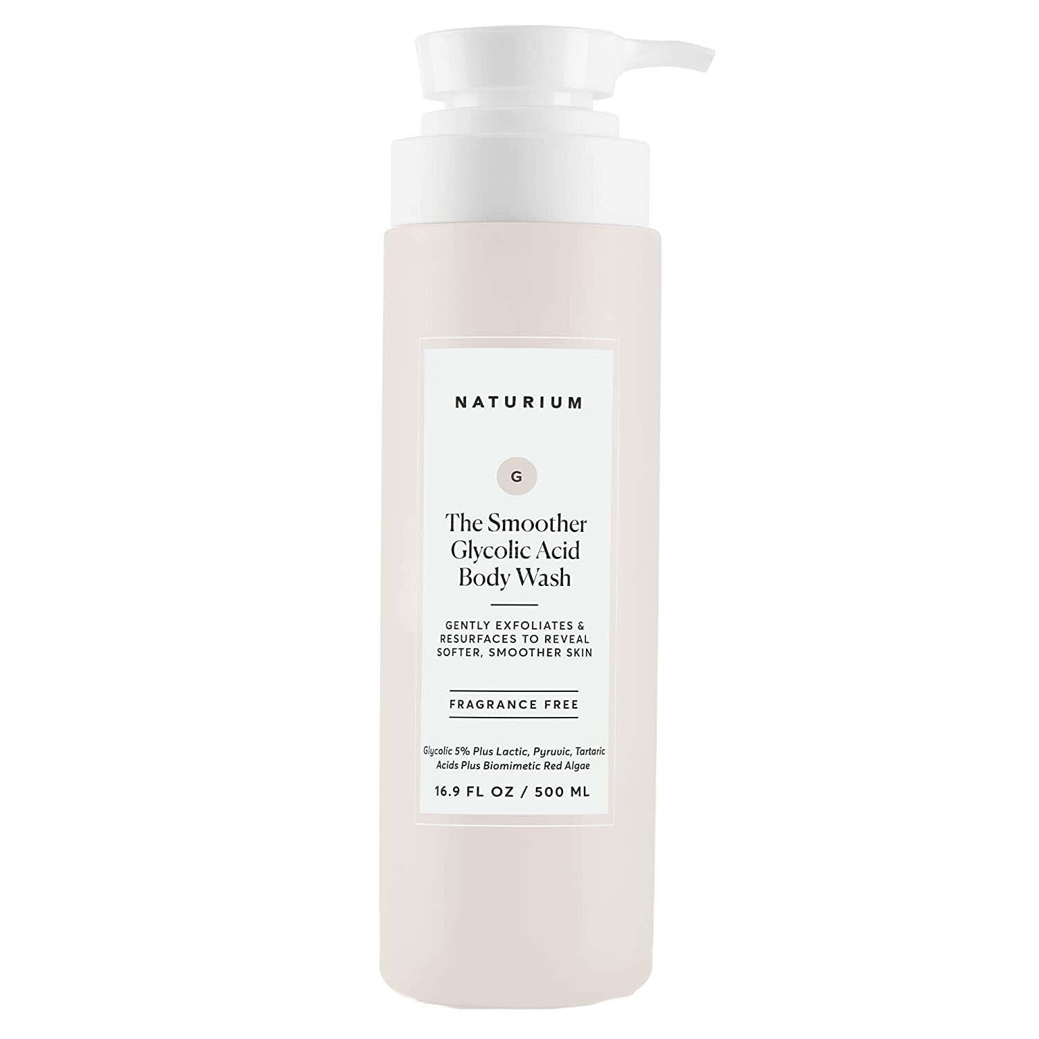 THE SMOOTHER GLYCOLIC ACID EXFOLIATING BODY WASH